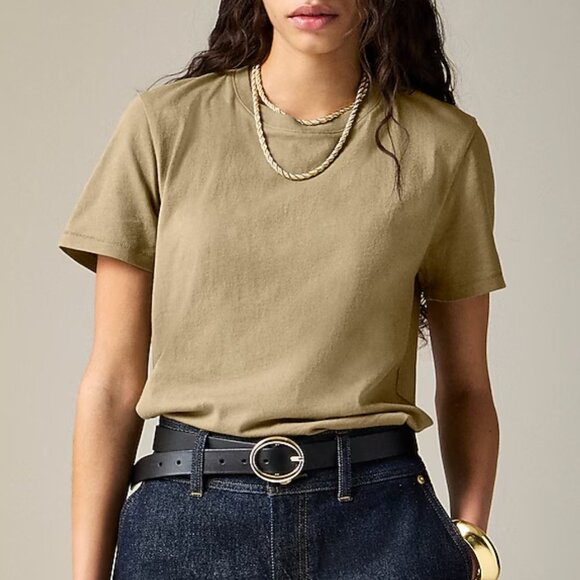 J. Crew Vintage jersey classic-fit crewneck T-shirt Size M - Picture 1 of 9